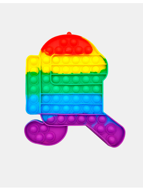 POP-IT MULTICOLOR AMONG US 19*14 C/U               1