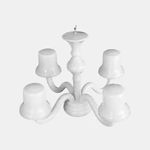 GUIRNALDA LED 3M 6-CANDELABRO C/U