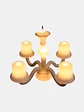 GUIRNALDA LED 3M 6-CANDELABRO C/U - Miniatura 2