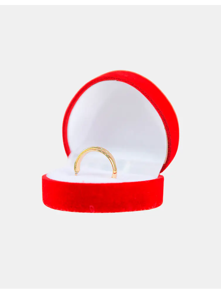 CAJA PARA ANILLOS CORAZON 4*4*2 C/U                2