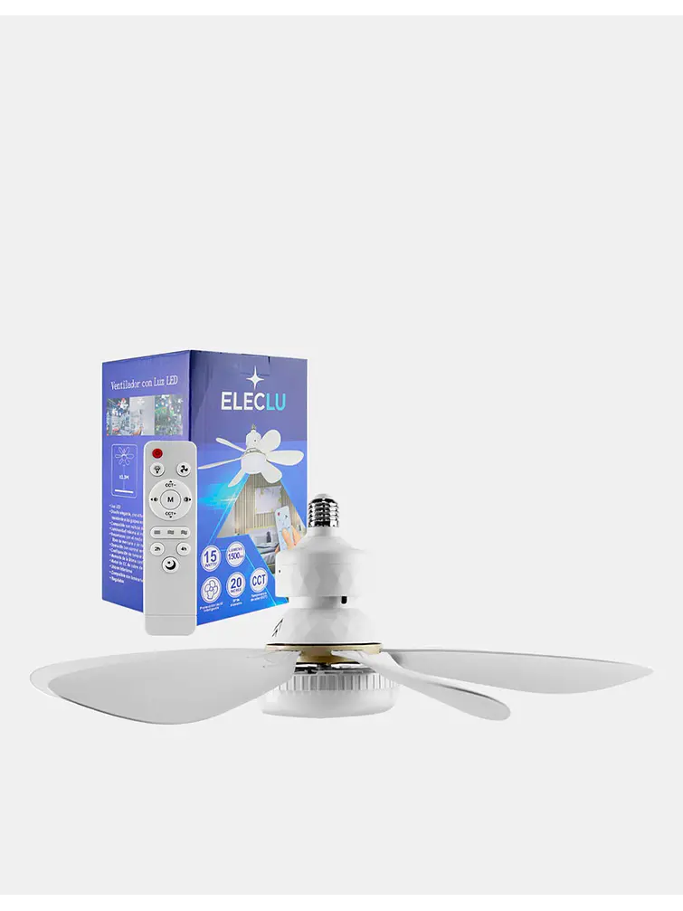 FOCO VENTILADOR 15W C/U 3