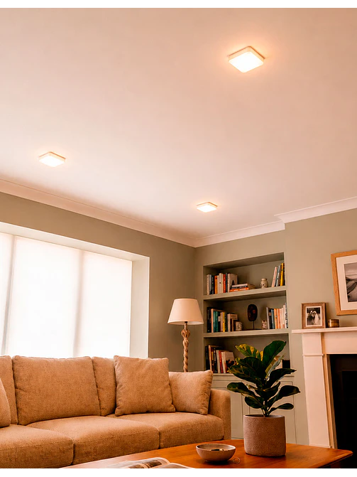 PANEL LED CUADRADO 24W 3000K C/U 2