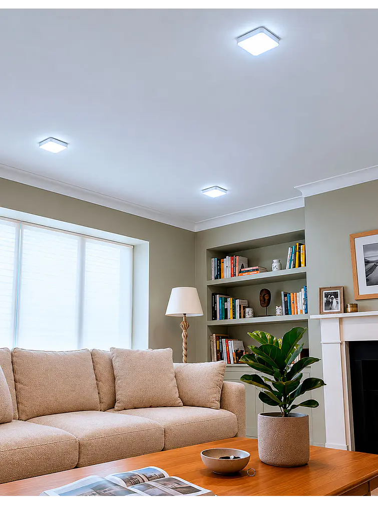 PANEL LED CUADRADO 24W 6500K C/U 2