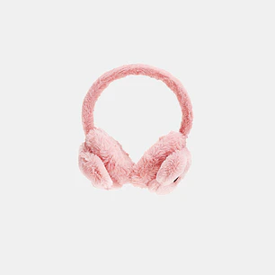OREJERAS DE PELUCHE CON DISEÑO PERRITO C/U