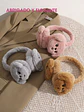 OREJERAS DE PELUCHE CON DISEÑO PERRITO C/U - Miniatura 4