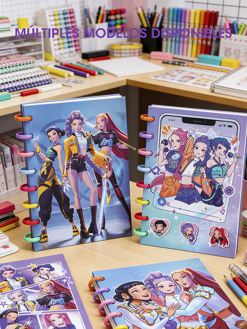 CUADERNO K-POP C/U 3
