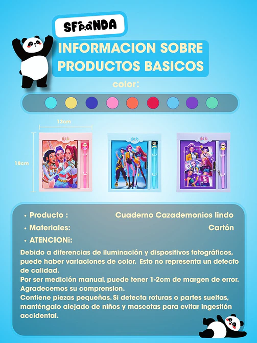 DIARIO INTIMO K-POP CON BOLIGRAFO C/U 6