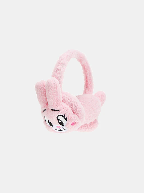 OREJERAS DE PELUCHE CON DISEÑO DE CONEJO
C/U 2