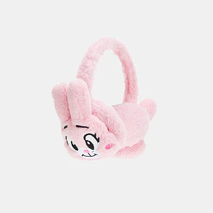 OREJERAS DE PELUCHE CON DISEÑO DE CONEJO
C/U