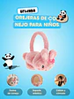 OREJERAS DE PELUCHE CON DISEÑO DE CONEJO C/U - Miniatura 5