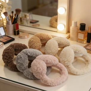 OREJERAS DE PELUCHE C/U