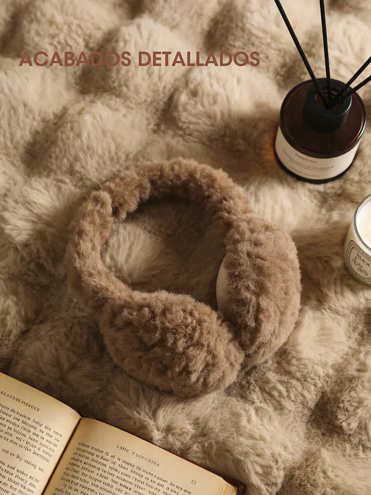 OREJERAS DE PELUCHE C/U 4