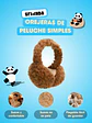 OREJERAS DE PELUCHE C/U - Miniatura 6