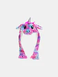 GORRO DE PELUCHE UNICORNIO C/U - Miniatura 2
