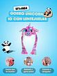 GORRO DE PELUCHE UNICORNIO C/U - Miniatura 5