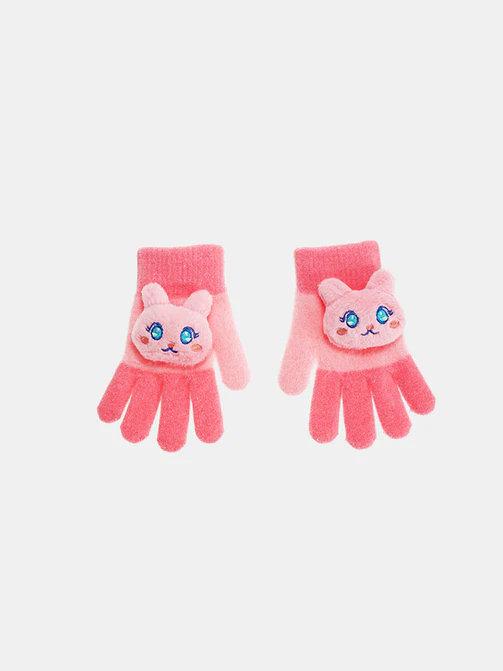 GUANTES INFANTILES DE ANIMALITOS C/U 2