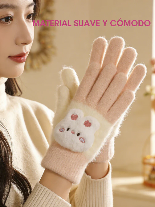 GUANTES INFANTILES DE ANIMALITOS C/U 5