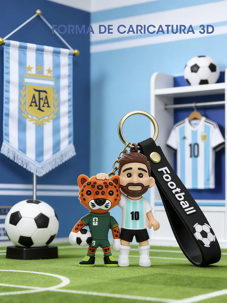LLAVERO DE MESSI C/U 4