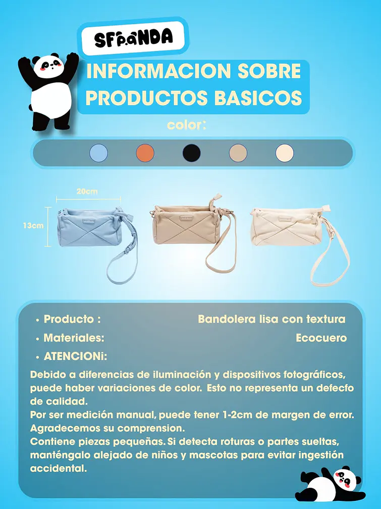 BANDOLERA ACOLCHADA C/U 8
