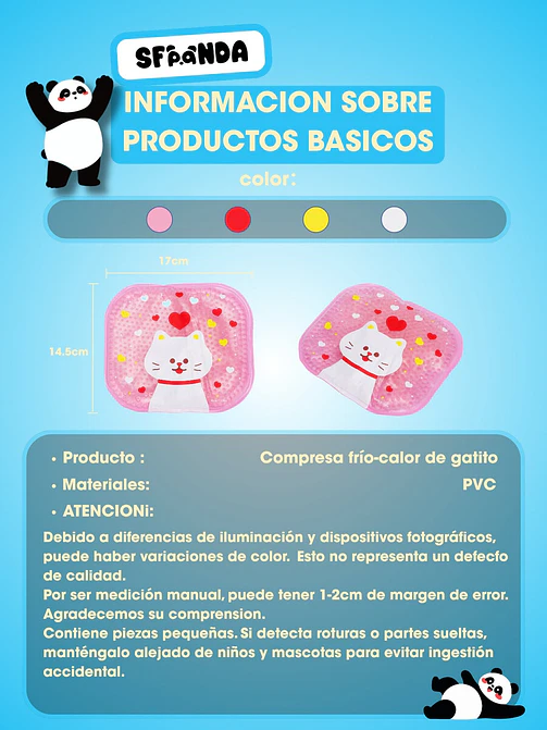 BOLSA DE GEL REUTILIZABLE C/U 5