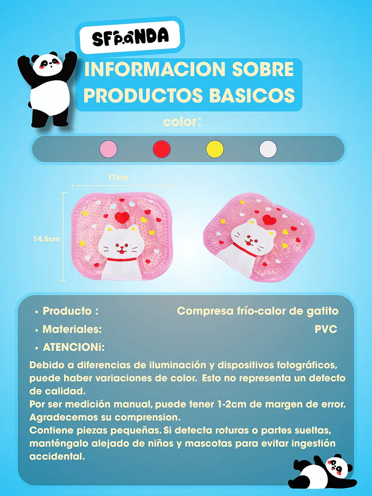 BOLSA DE GEL REUTILIZABLE C/U 5