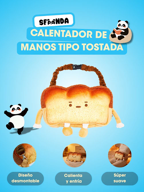 BOLSA CALENTADORA DE PELUCHE C/U 5