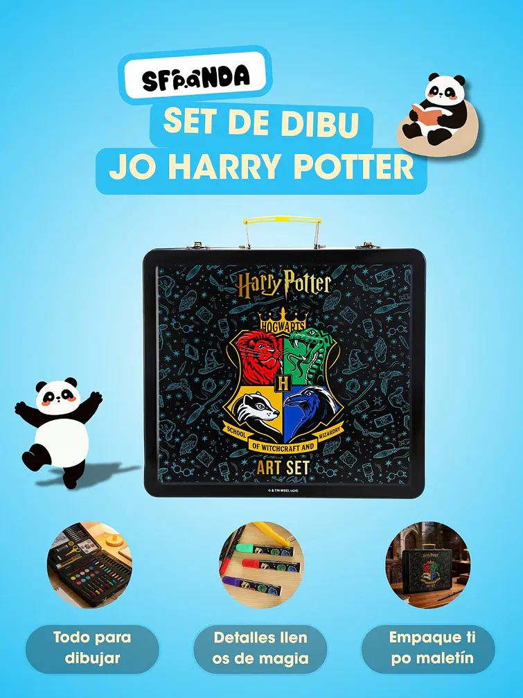 SET DE UTILES HARRY POTTER C/U 6