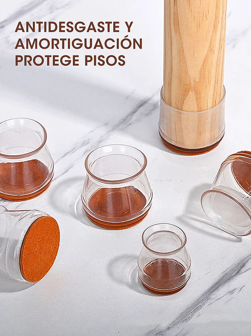 FUNDA PARA PIE DE MESA DE SILICONA PCS*4 2