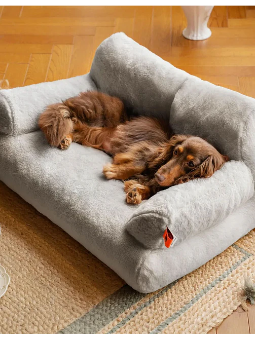 CAMA PARA MASCOTAS CON ALMOHADÓN C/U 3