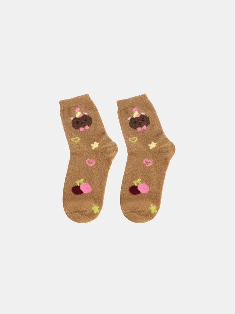 MEDIAS DE INVIERNO CON DIBUJO C/U 8