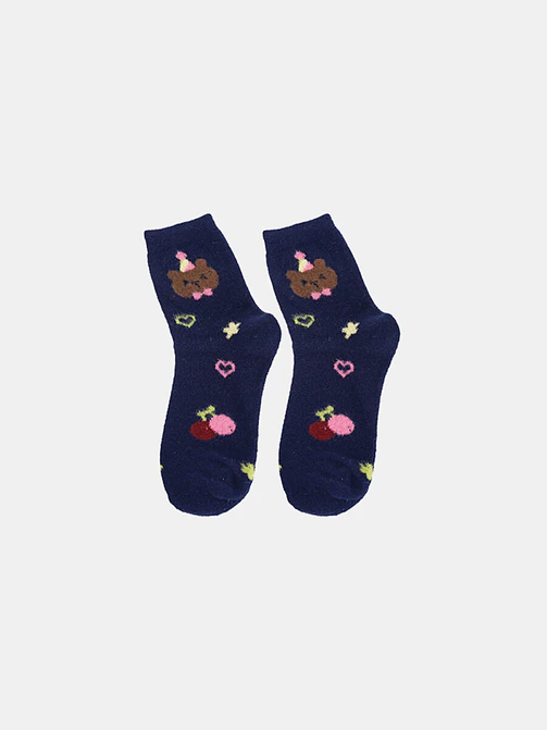 MEDIAS DE INVIERNO CON DIBUJO C/U 9