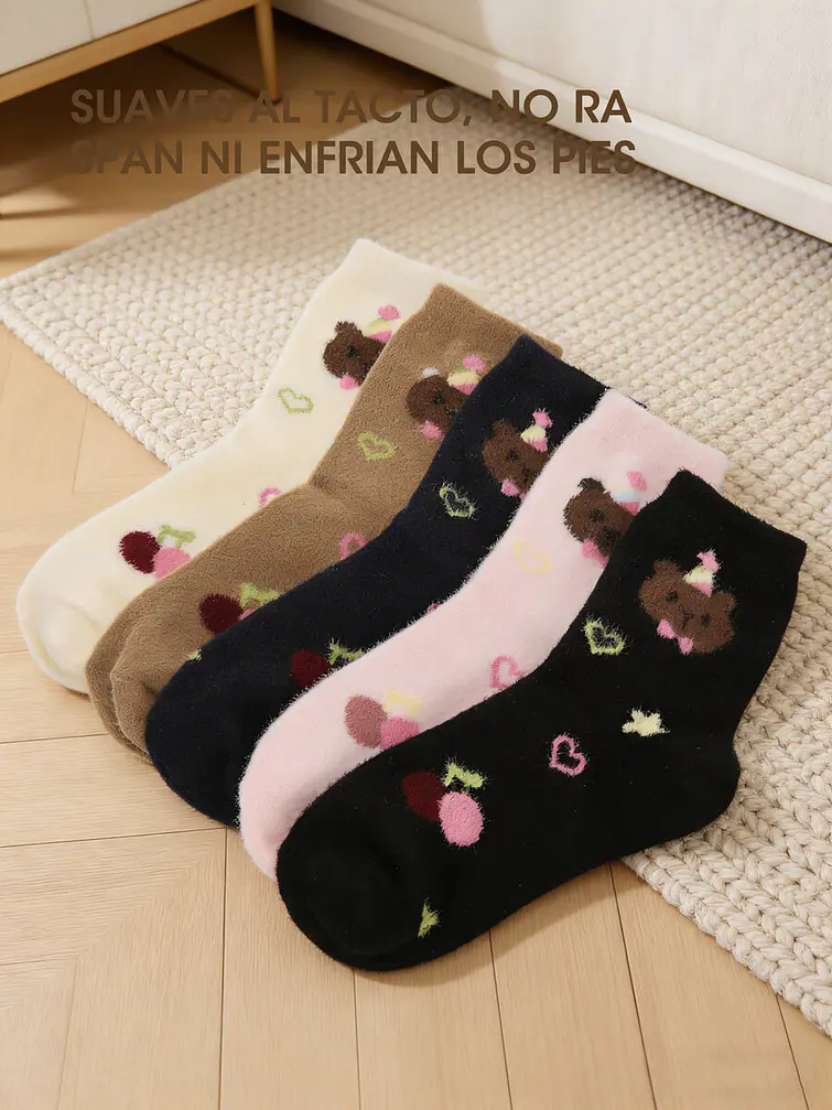 MEDIAS DE INVIERNO CON DIBUJO C/U 10