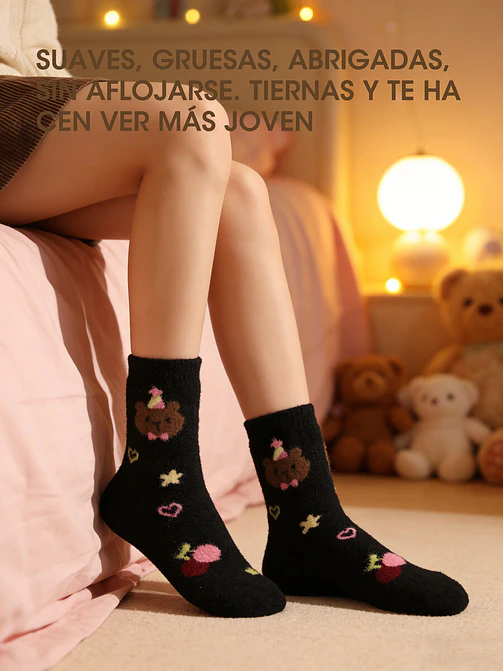 MEDIAS DE INVIERNO CON DIBUJO C/U 11