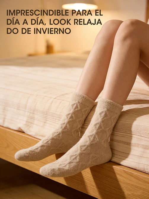 MEDIAS DE INVIERNO CON DIBUJO C/U 17
