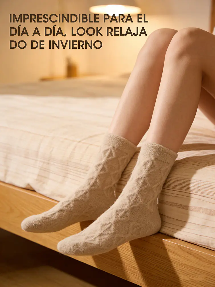 MEDIAS DE INVIERNO CON DIBUJO C/U 17