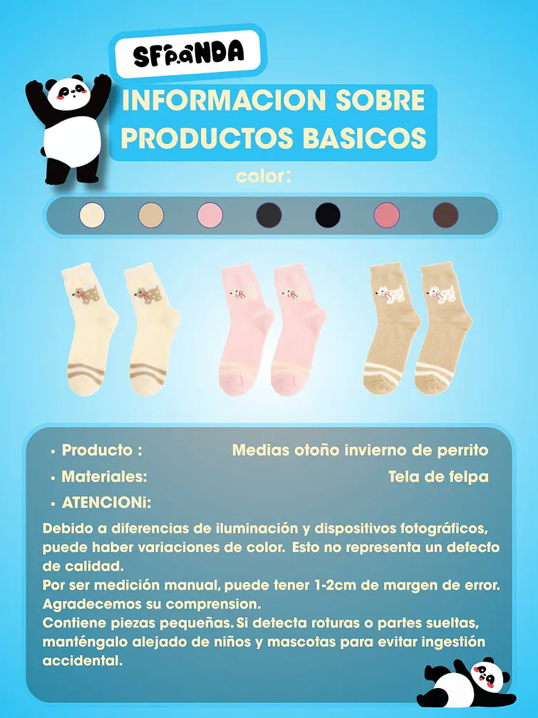 MEDIAS DE INVIERNO CON DIBUJO C/U 27