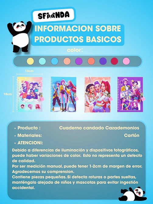 DIARIO INTIMO K-POP C/U 5