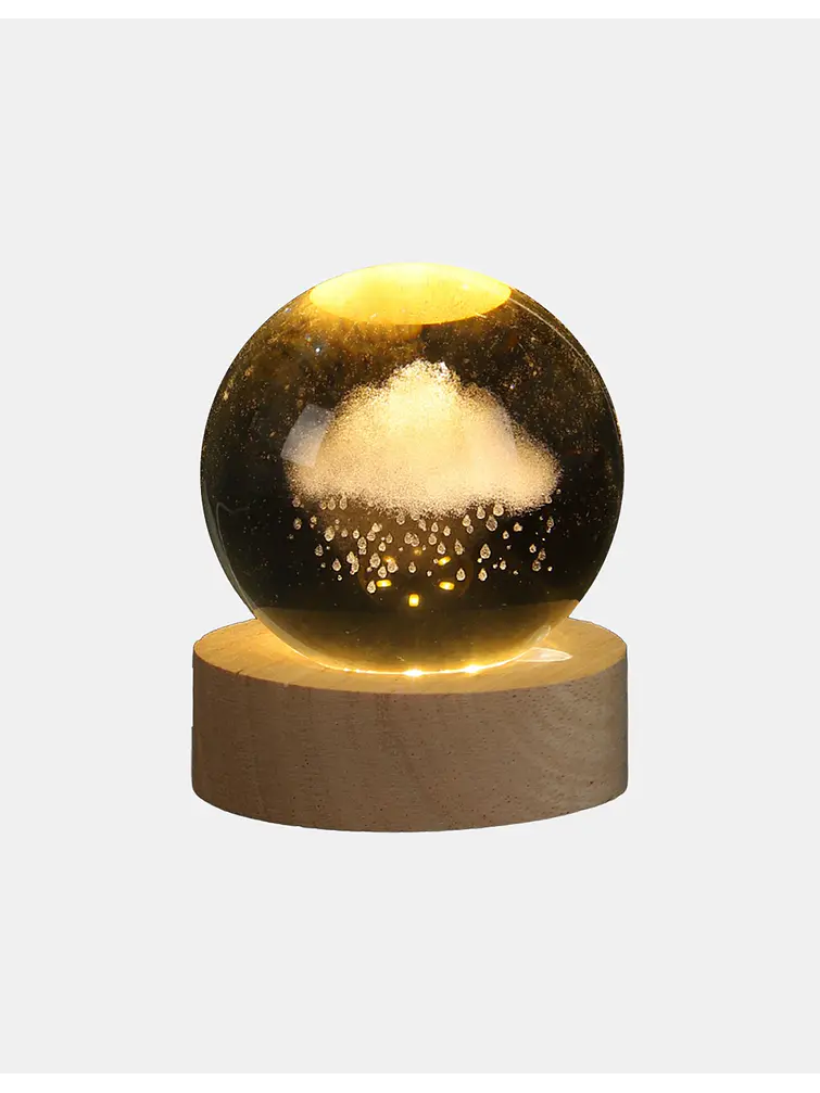 BOLA DE CRISTAL 6 CM C/U 1