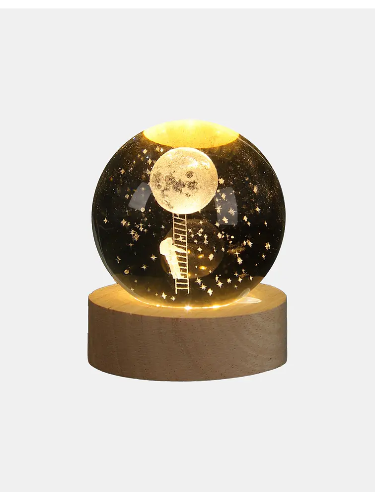 BOLA DE CRISTAL 6 CM C/U 3