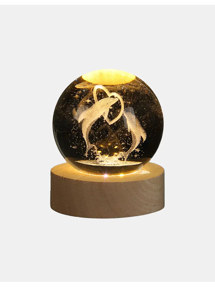 BOLA DE CRISTAL 6 CM C/U 7