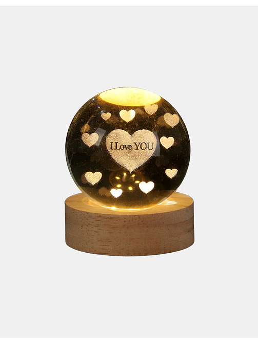 BOLA DE CRISTAL 6 CM C/U 1