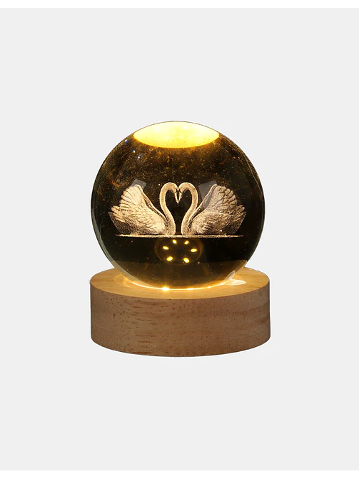BOLA DE CRISTAL 6 CM C/U 3
