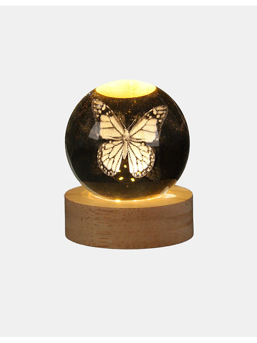 BOLA DE CRISTAL 6 CM C/U 5