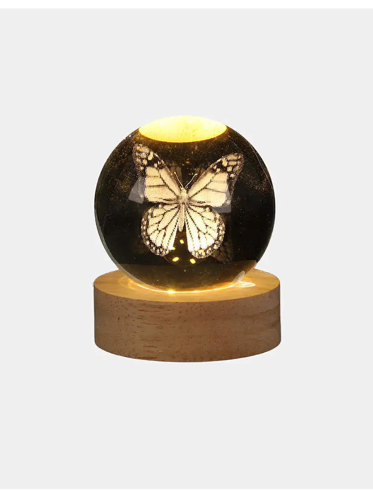 BOLA DE CRISTAL 6 CM C/U 5