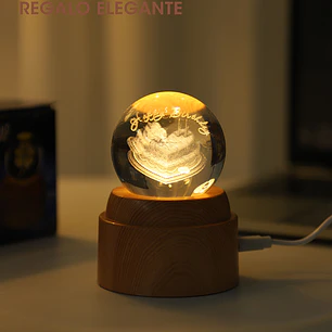 BOLA DE CRISTAL 6 CM C/U