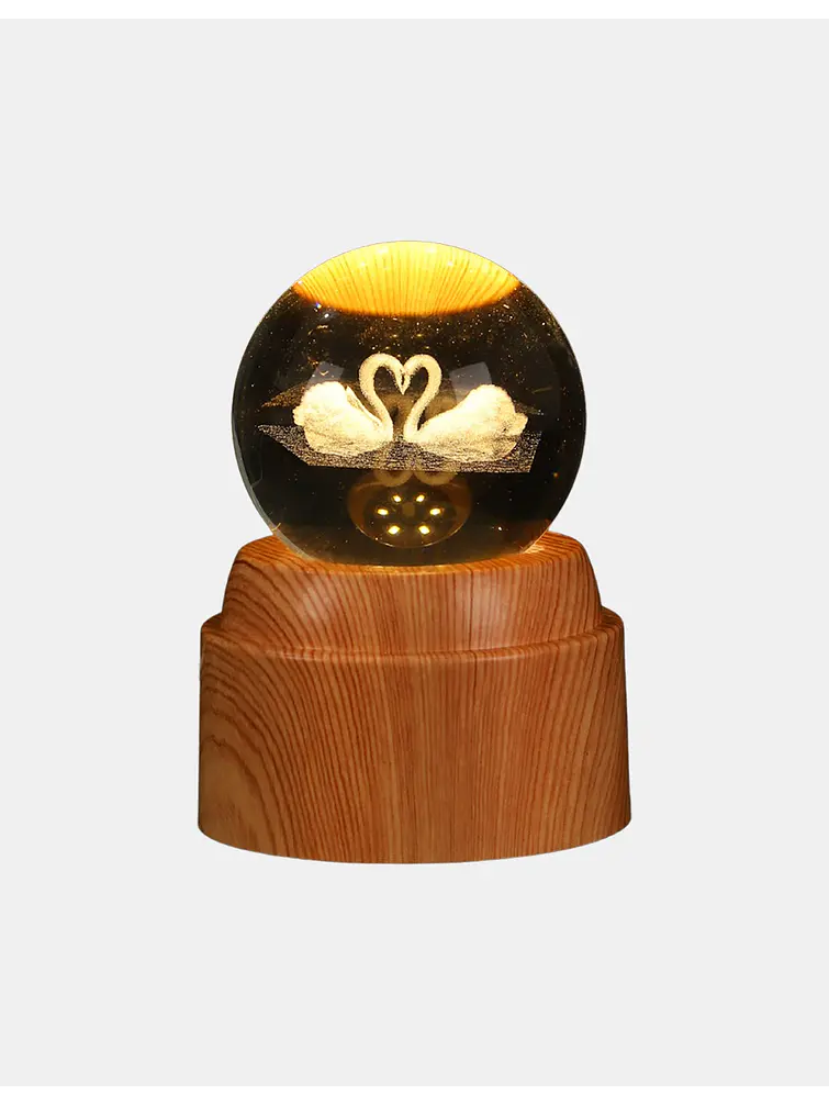 BOLA DE CRISTAL 6 CM C/U 6