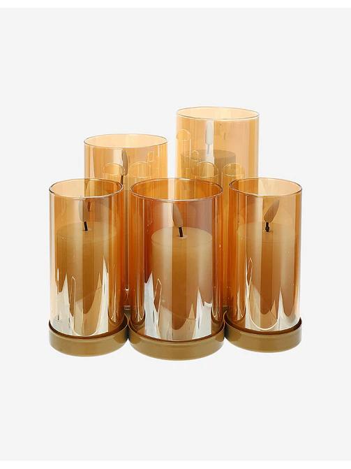 SET DE 5 VELAS LED C/U 1
