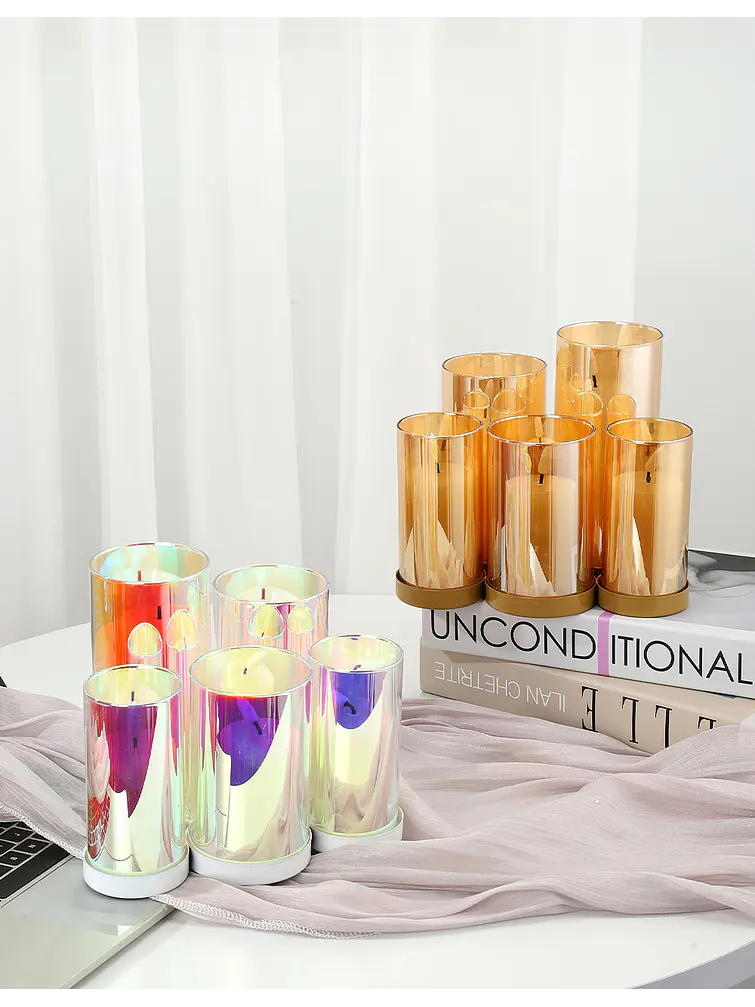 SET DE 5 VELAS LED C/U 2