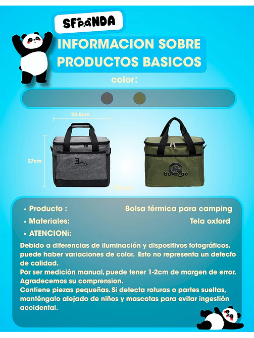 BOLSO TERMICO C/U 8