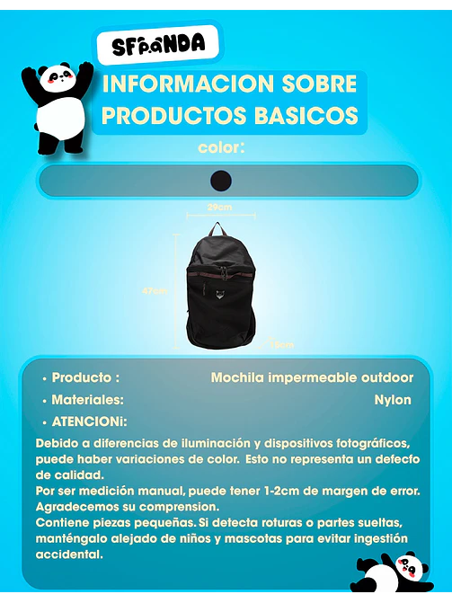 MOCHILA C/U 10